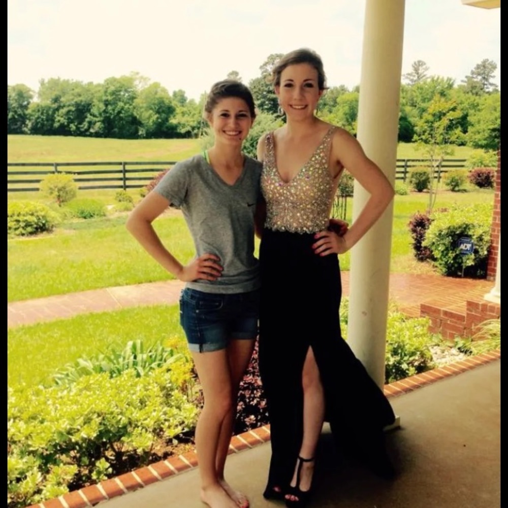 Black prom dress
